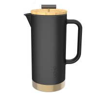 DHPO 800ml porcelain ceramic coffee  french press with 304 sls filter